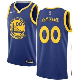Men & Youth Customized Golden State Warriors Nike Blue Swingman Icon Edition Jersey
